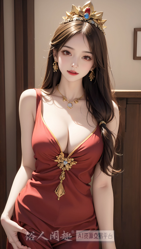 【AI绘画】性感女王