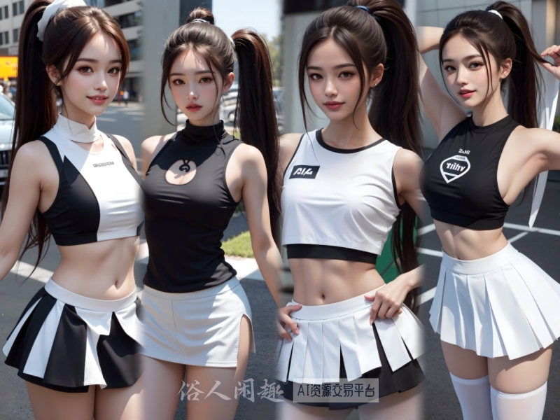 第三期 高马尾健身美女～