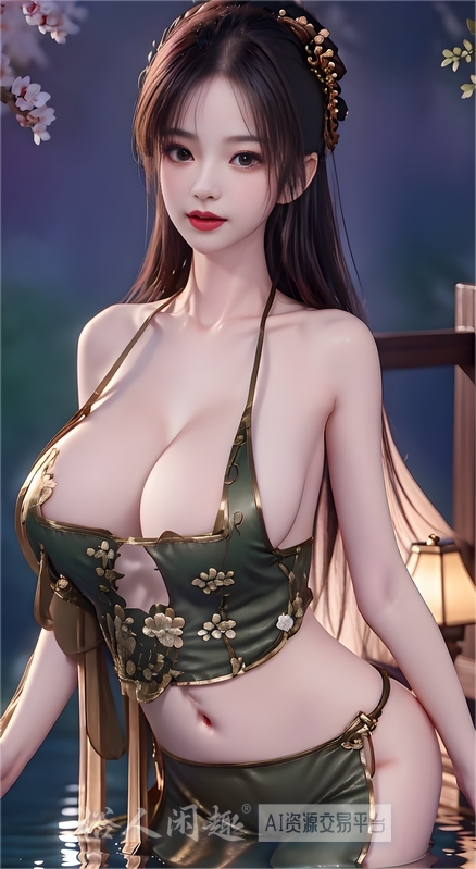 肚兜美女藏了两气球4K